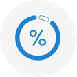 ~90%의 높은 복원률